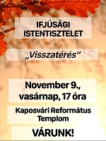 Ifjúsági istentisztelet