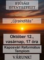 Ifjúsági istentisztelet