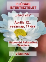 Ifjúsági istentisztelet