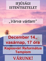 Ifjúsági istentisztelet