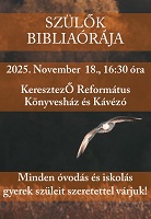 Szülők Bibliaórája