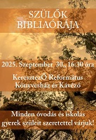 Szülők Bibliaórája